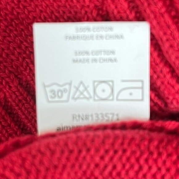 Alma Mater Wisconsin Badgers Sweater Kids Youth Large Red New 1/4 Zip NCAA - Picture 10 of 13